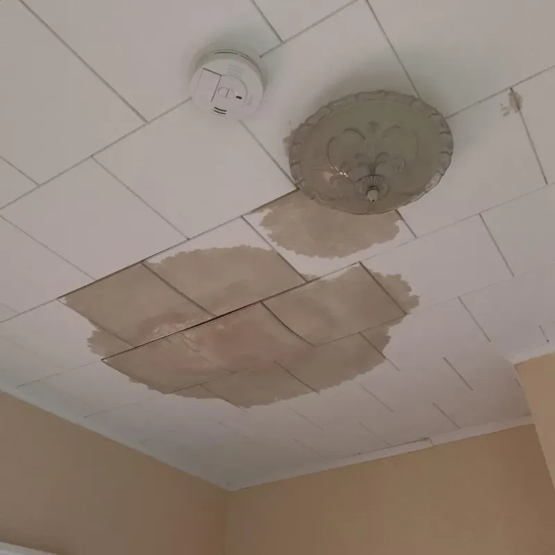 Ceiling Water Damage Repair in City of Fredericksburg, VA